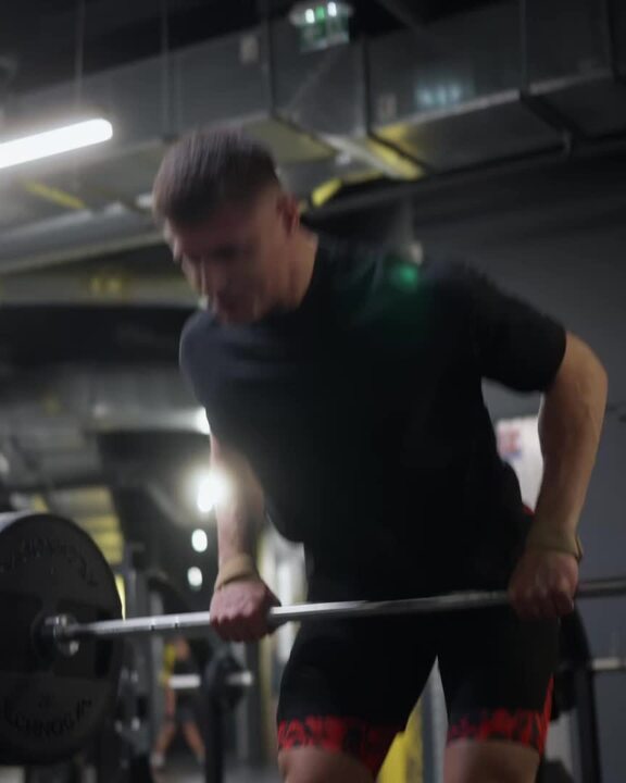 Premium Weight Training Lifting Strap - Brown - Video 2