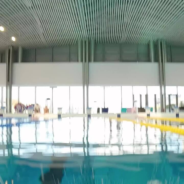 Swimming goggles One Size Fits All - Bfast black smoked black - New anti-fog - Video 2