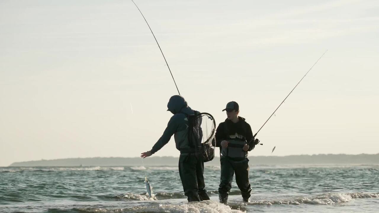 WXM 500 2.40 m MH 10-30 g lure fishing rod and reel combo - Video 2