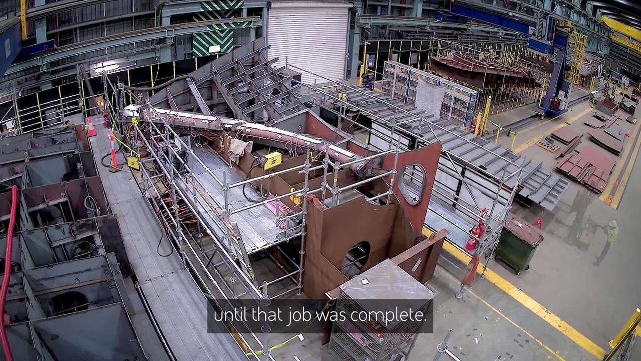 Hunter class Ship 1 Stem Casting