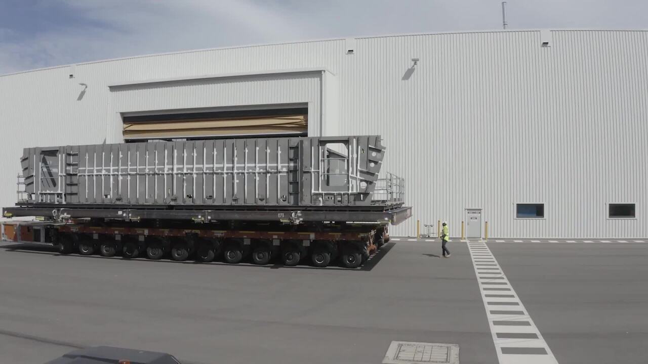 First prototyping unit roll out - Hunter Class Frigate Program