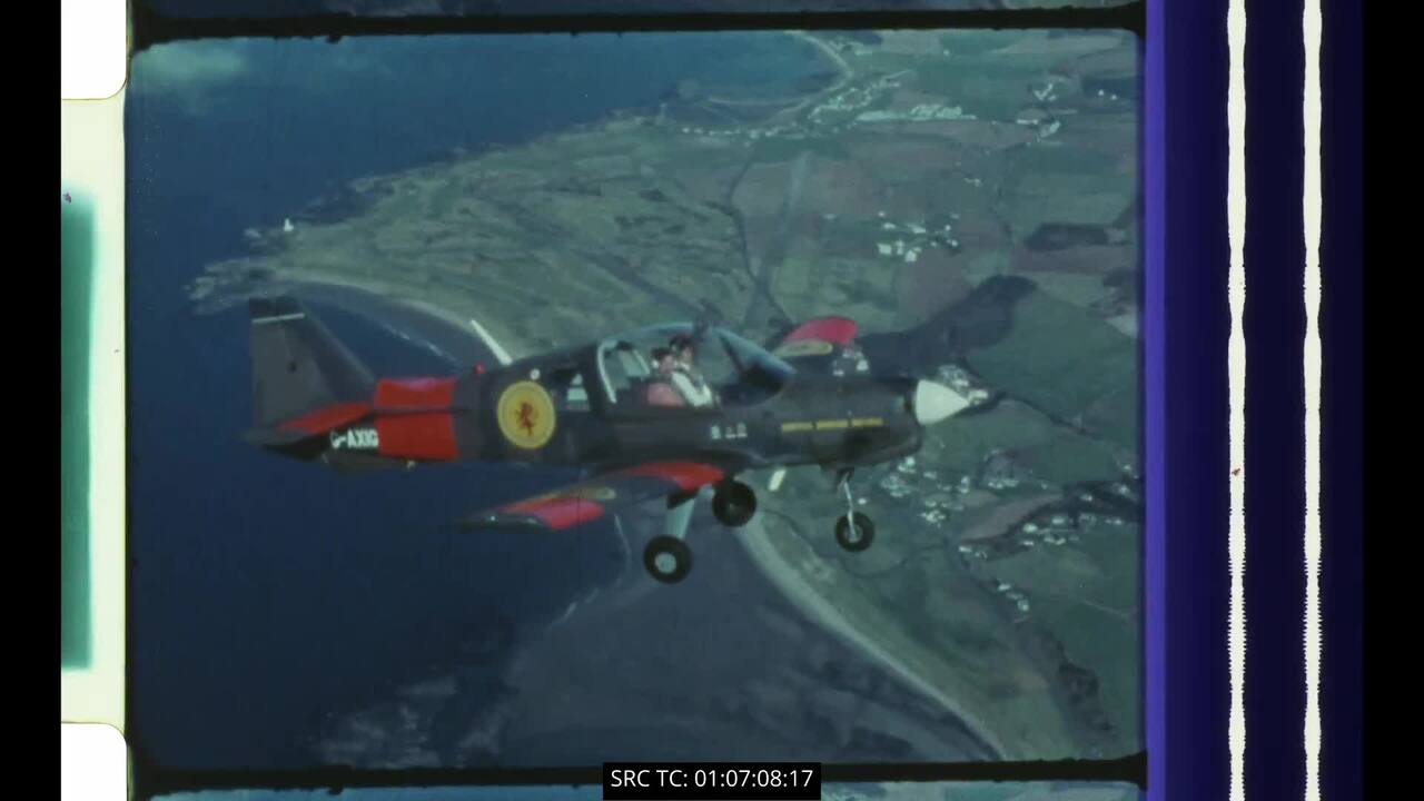 Extract from British Aerospace film 'Bulldog', c. 1980. Ref E107/011
