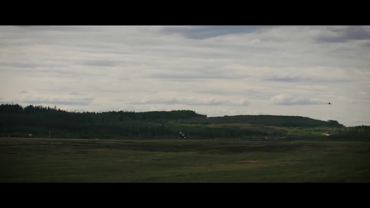 Eurofighters Land Finland 2018 airshow