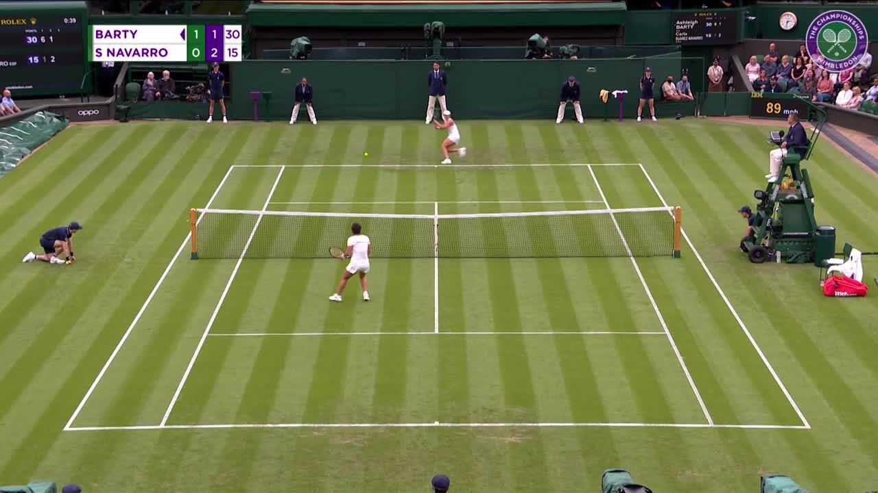 Video - HSBC Plays of the Day - Williams, Barty, Federer - The ...