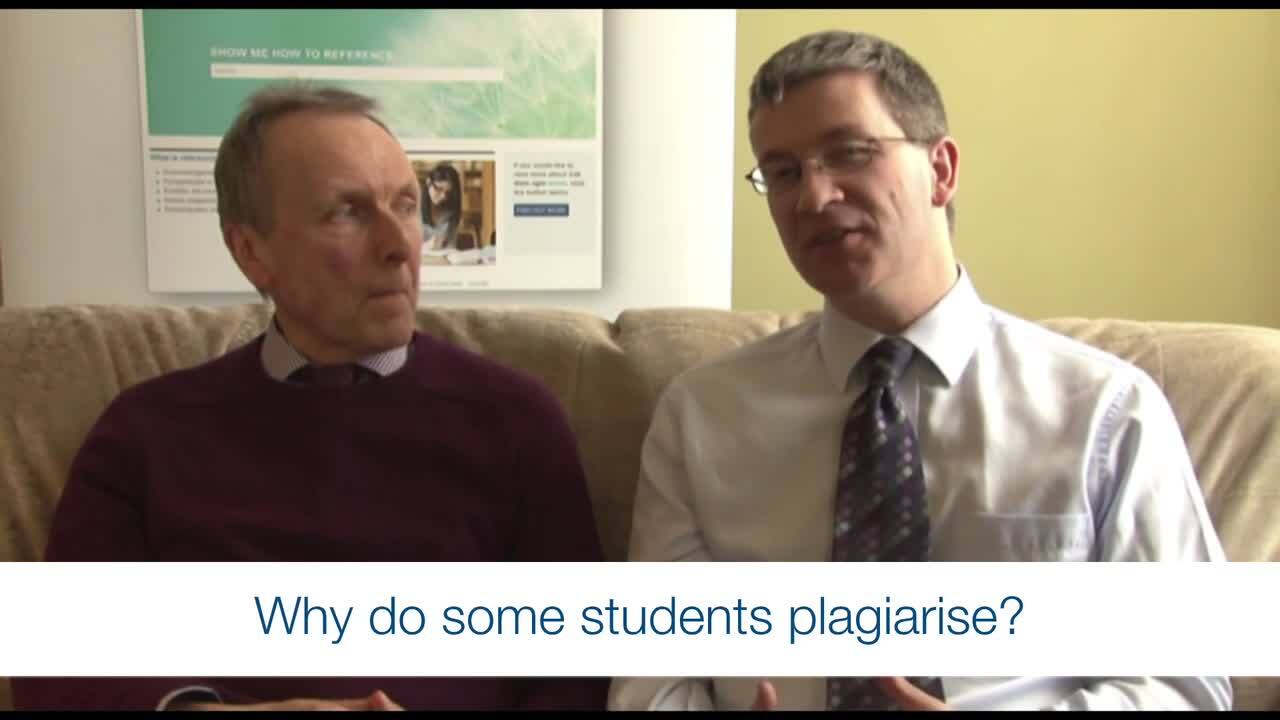 Why do some students plagiarise?