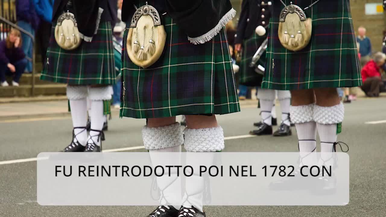 Perché gli scozzesi indossano la gonna?