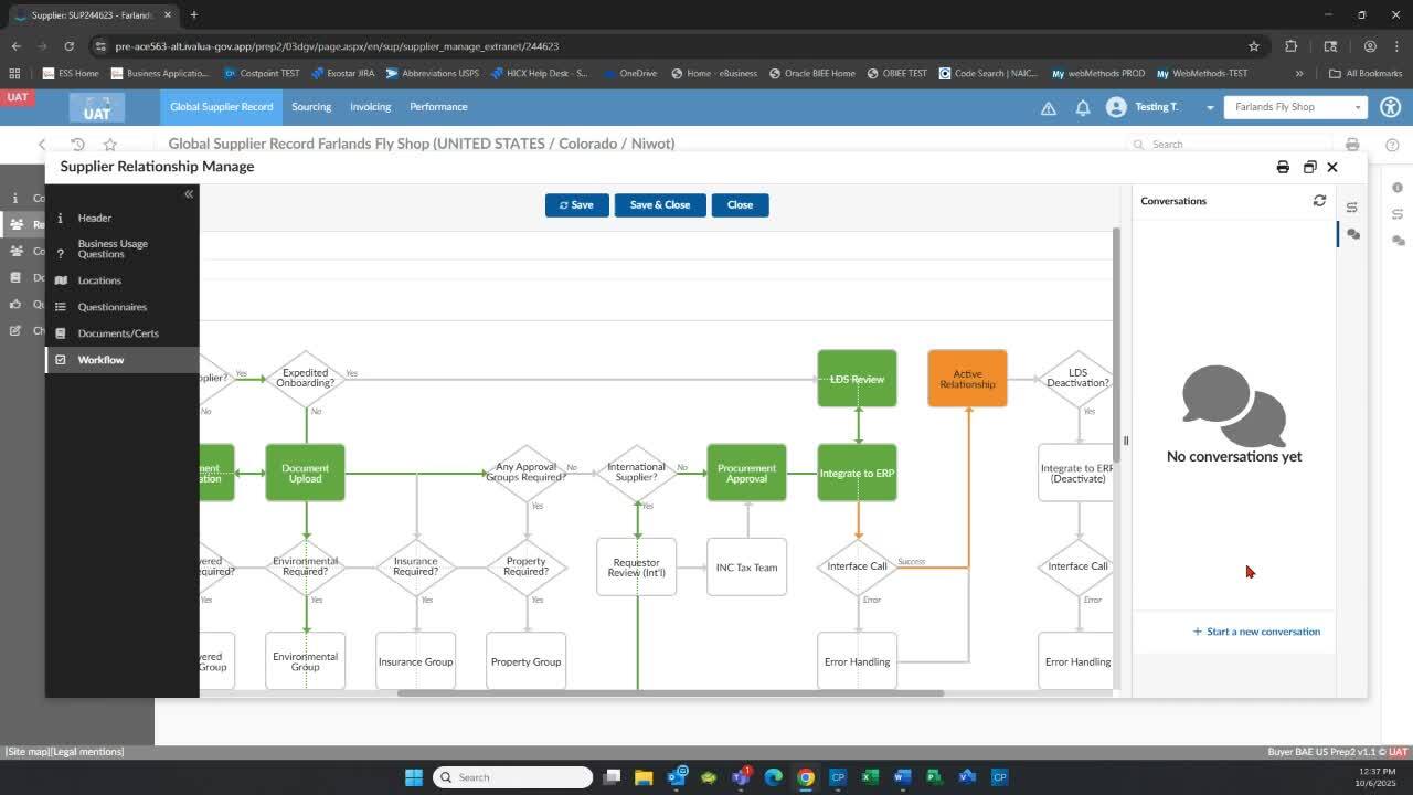 Ivalua Supplier Portal Demo