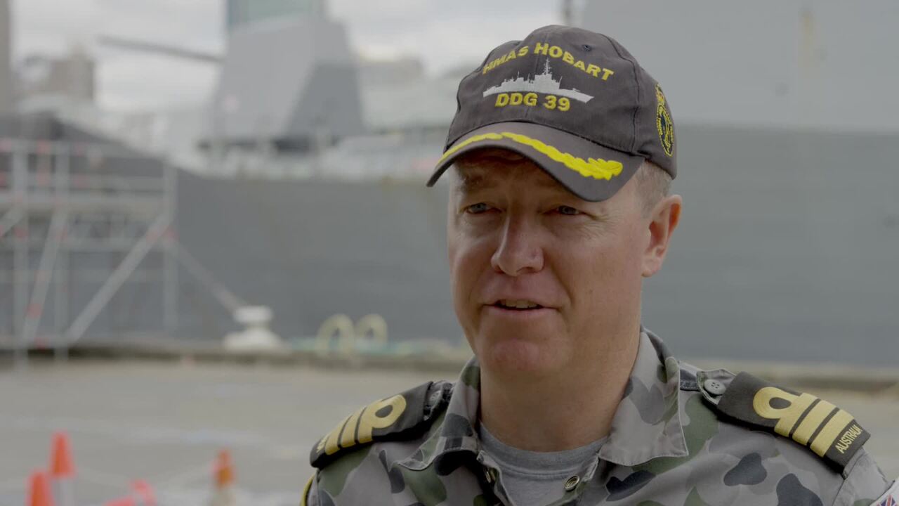 BAE Systems HMAS Hobart FULL LENGTH