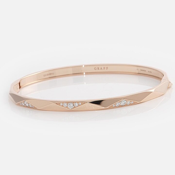 最高品質✨ハイクオリティ✨ ローズゴールド クリスタル バングル SWAROVSKI ブレスレット 「公式」「スワロフスキー」Una