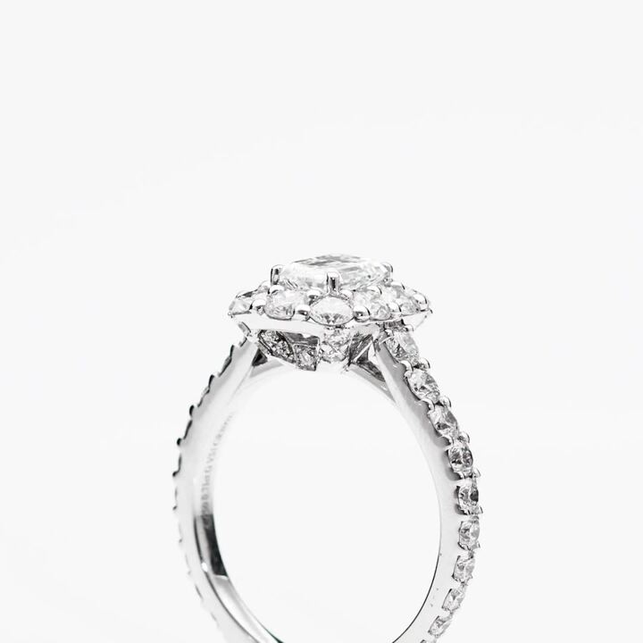 Icon Emerald Cut Diamond Engagement Ring