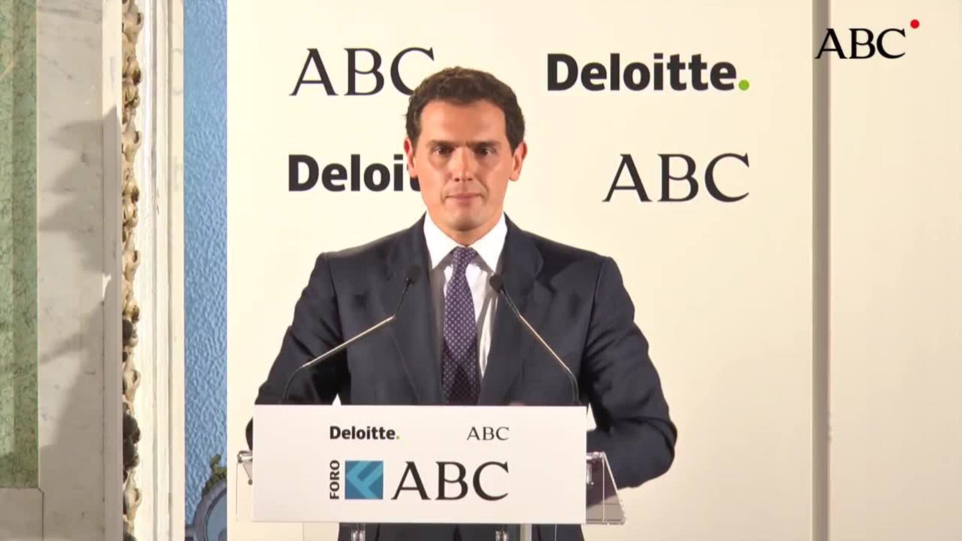 Las mejores frases de Albert Rivera en el Foro ABC