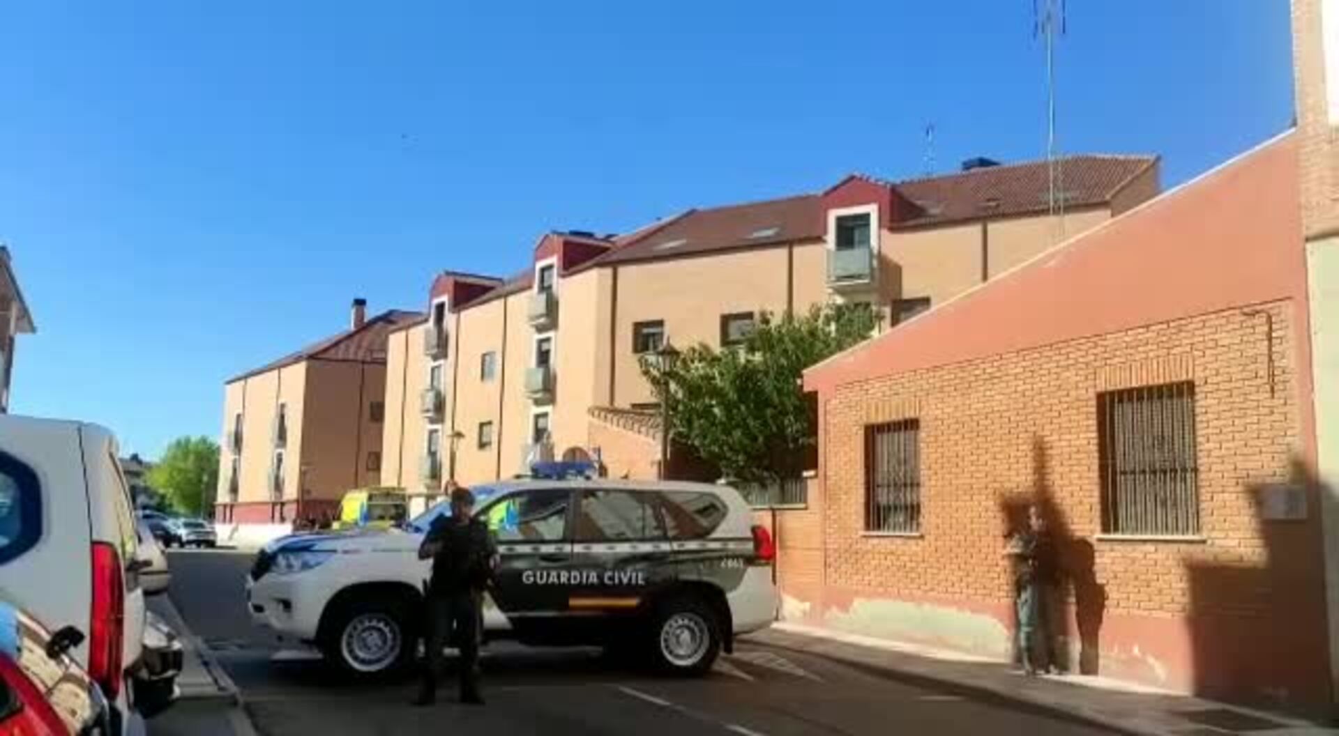 El presunto asesino de un varón en Santovenia (Valladolid) se atrinchera en su domicilio con un rehén