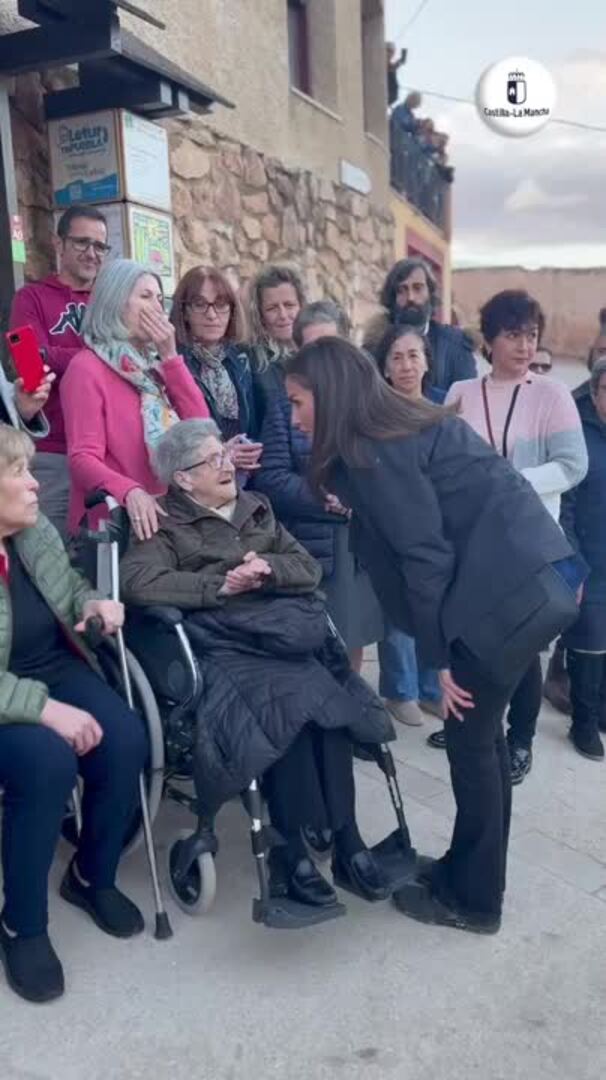 El vídeo del caluroso recibimiento a los Reyes en Letur