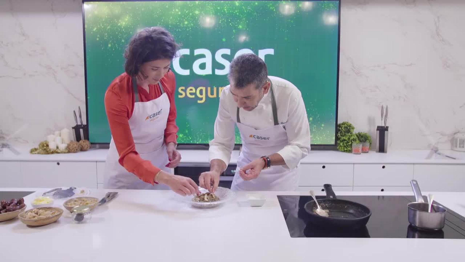 Paco Roncero y Garbiñe Muguruza