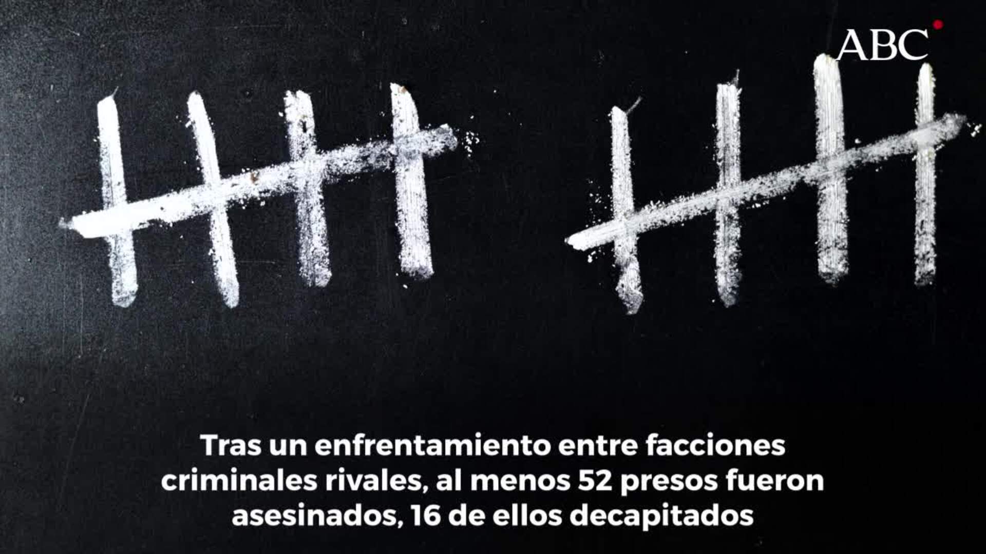 Un motín en una cárcel del norte de Brasil se salda con 52 muertos