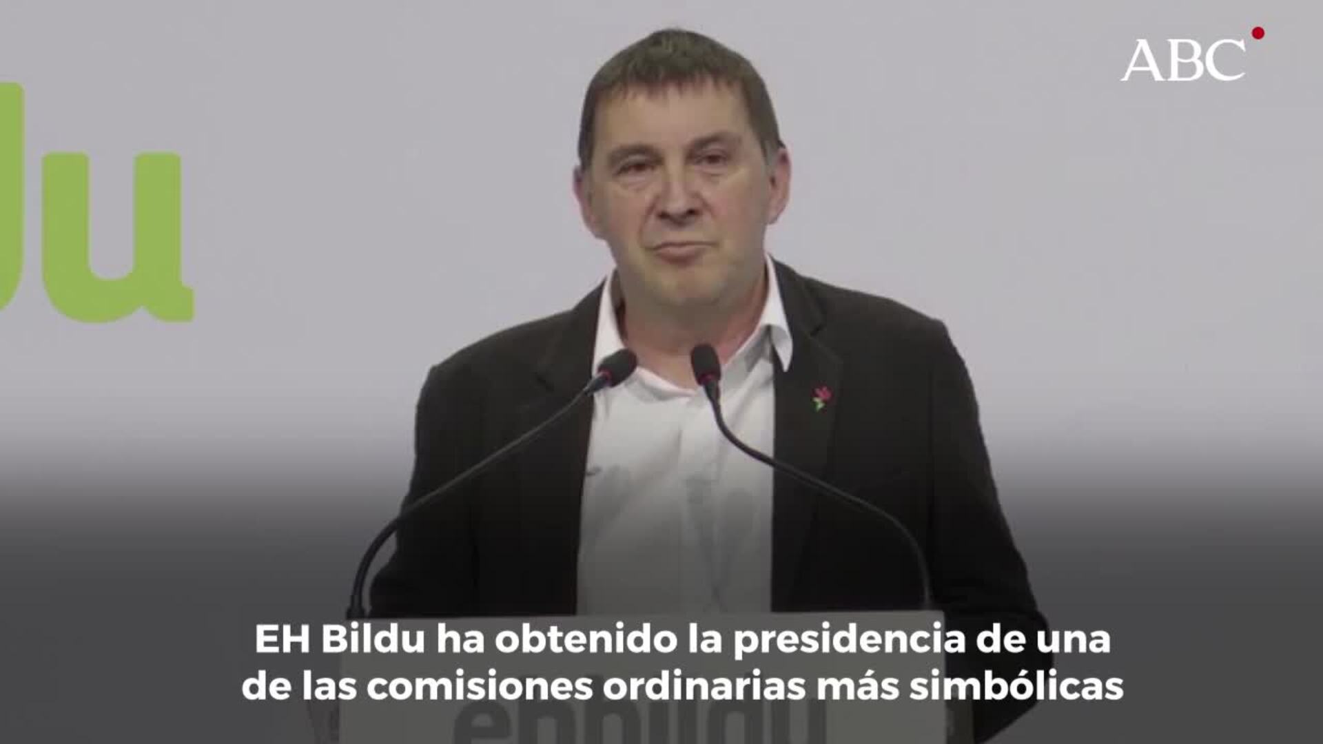 EH Bildu presidirá en las Juntas de Guipúzcoa la comisión de Derechos Humano