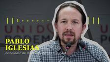 Iglesias: «Los debates no se pueden producir con quien alienta la violencia»