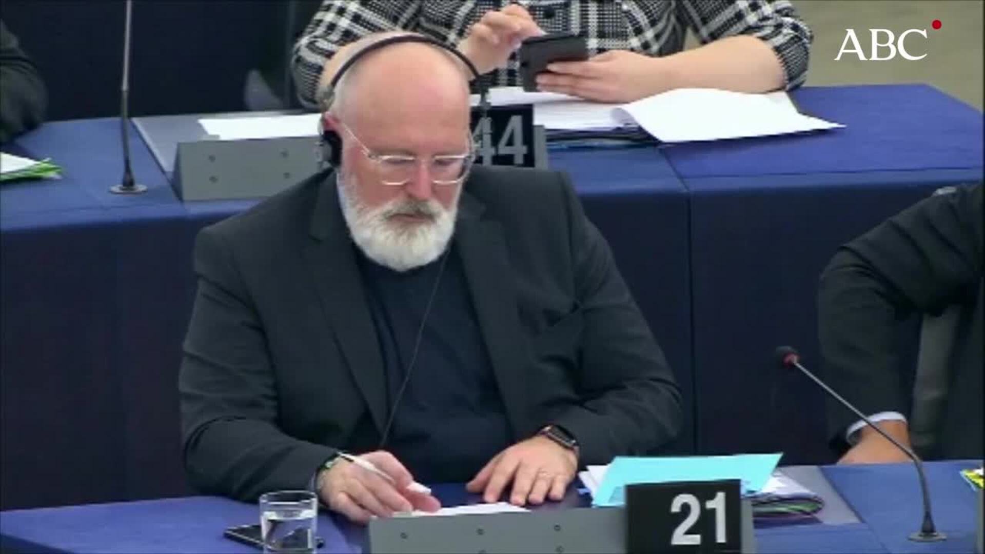 Vídeo con la traducción al español del Parlamento Europeo