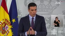 En directo: rueda de prensa de Sánchez tras el Consejo de Ministros y la salida de Don Juan Carlos