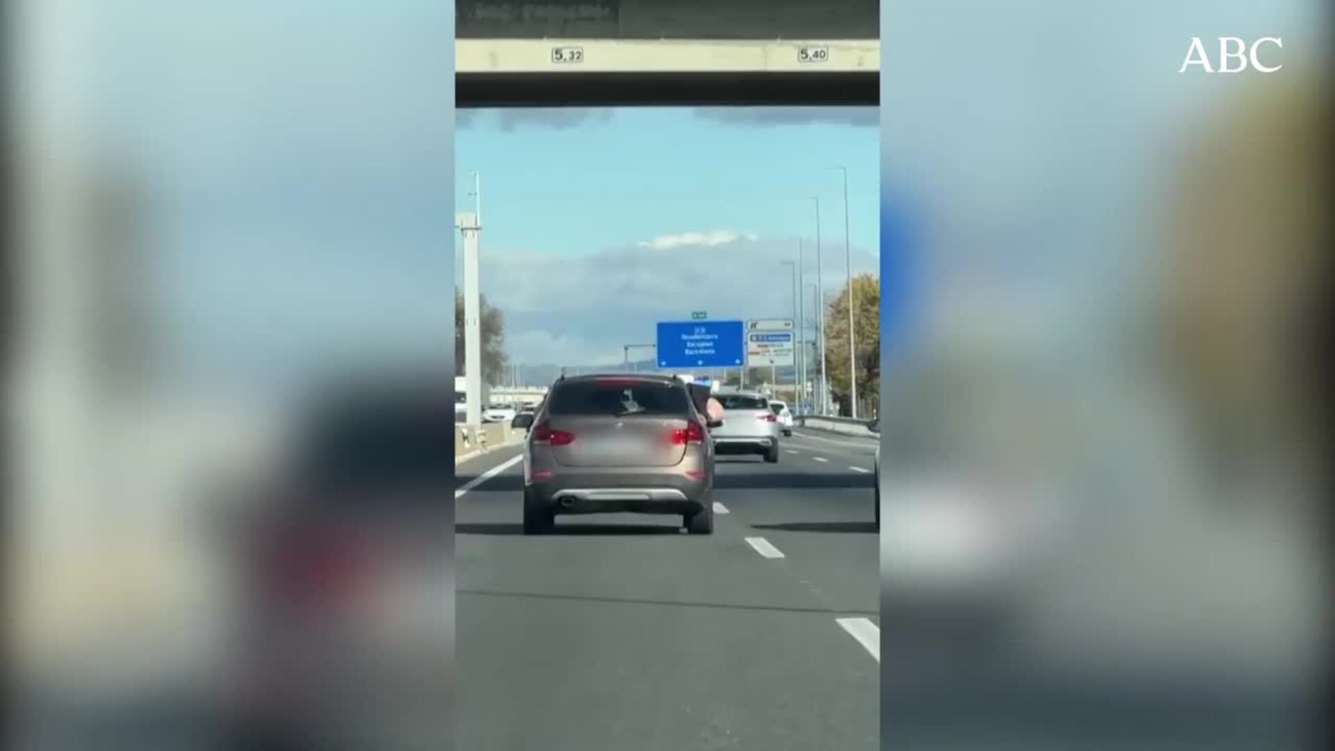 Captura del vídeo que llegó a la Guardia Civil
