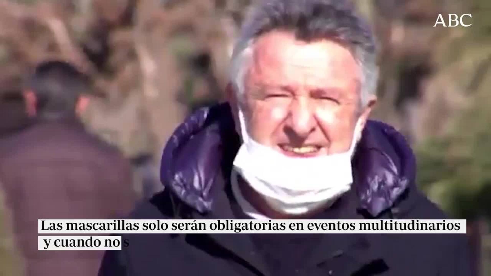 Fin de la mascarilla en exteriores