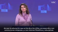 La Comisión Europea defiende el derecho de los padres a elegir la educación de sus hijos pero reconoce que es una competencia exclusivamente nacional