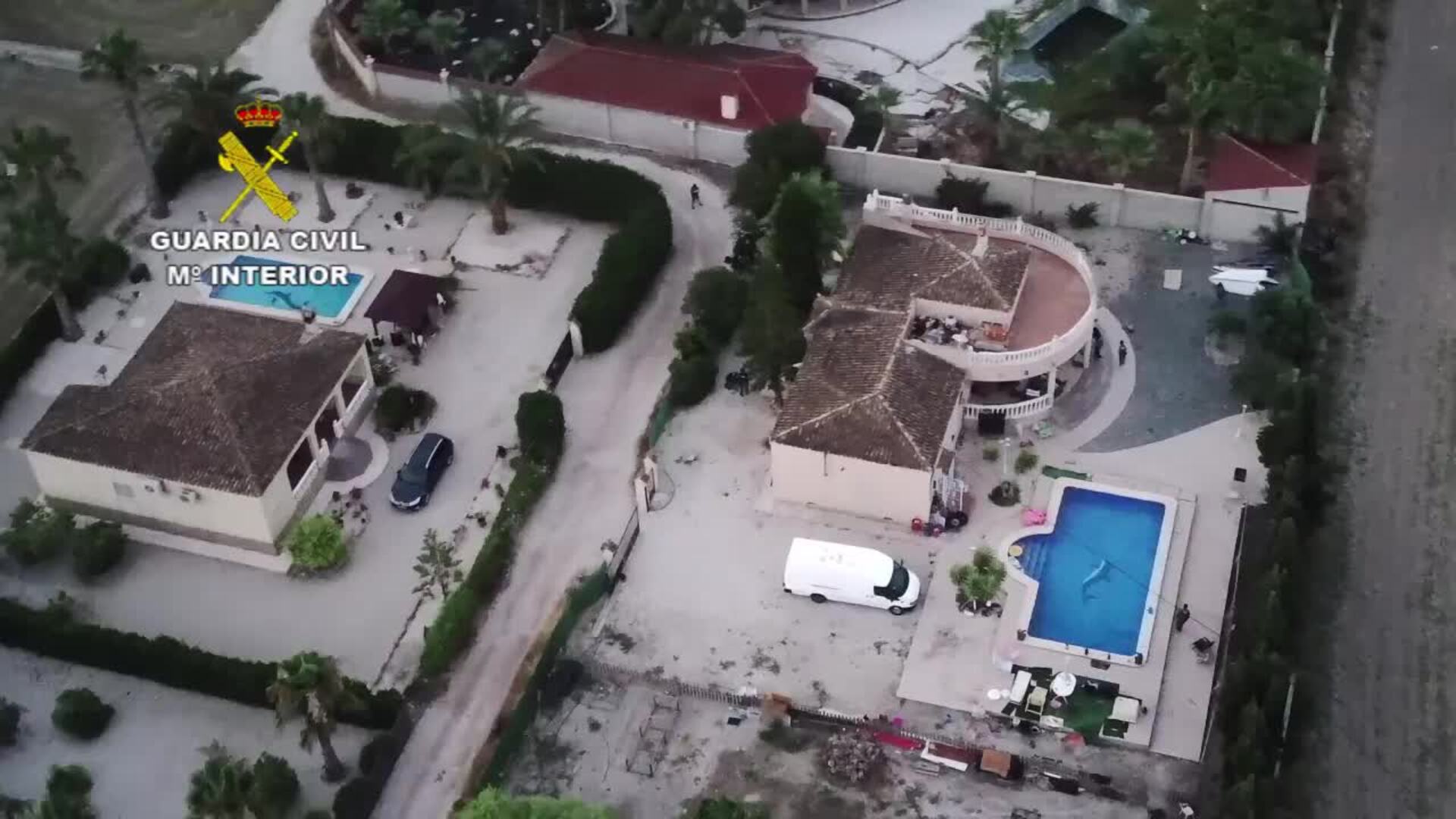 Momento de la detención