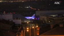 El avión de Air Canada aterriza sin incidencias en Madrid-Barajas