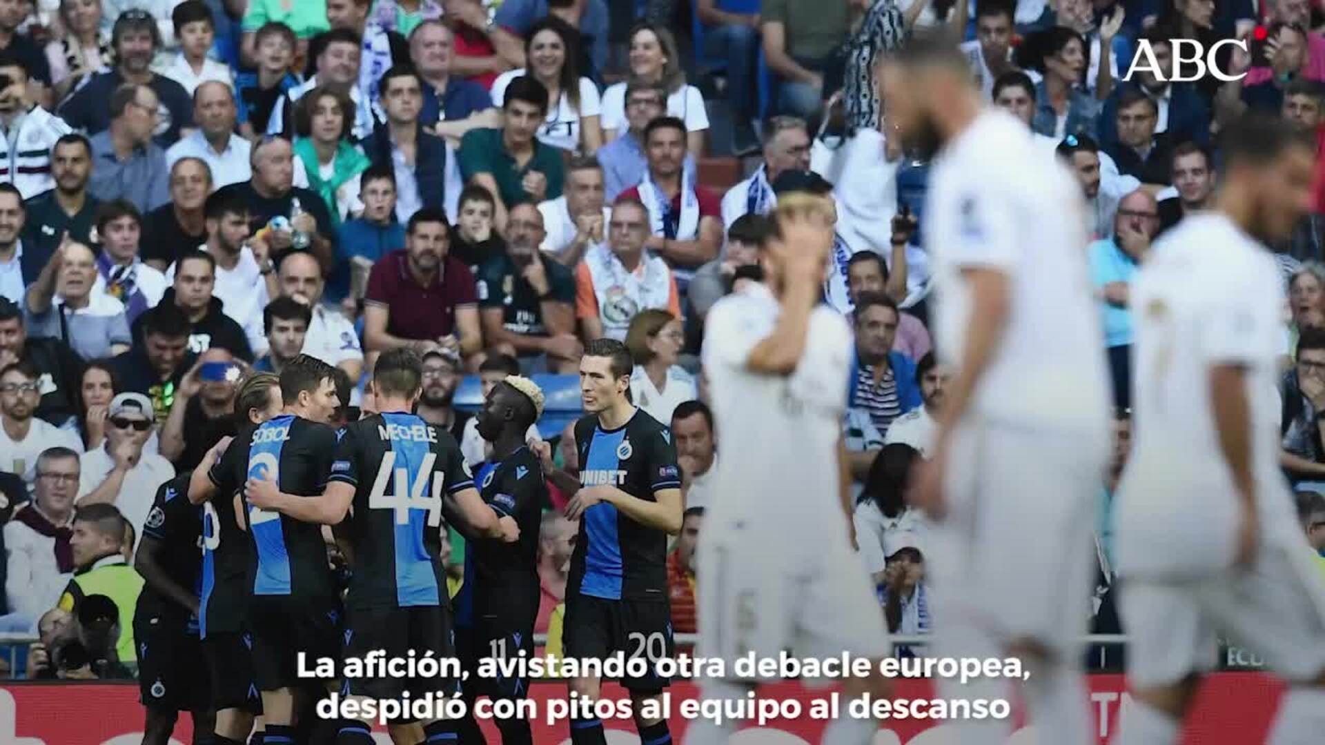 El Madrid se complica la fase de grupos tras empatar con el Brujas