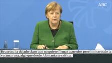 Merkel negocia un contrato bilateral para comprar la vacuna rusa Sputnik V