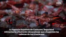 Cabezas de gambas y otros alimentos con los que tener cuidado en Navidad