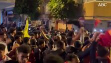 La afición marroquí en España se echa a la calle para celebrar el pase a cuartos del Mundial