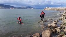 Localizan una pierna y más restos humanos en una playa de Guecho, en Vizcaya