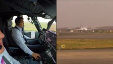 El increíble vídeo del primer despegue de un Airbus A350 totalmente automático