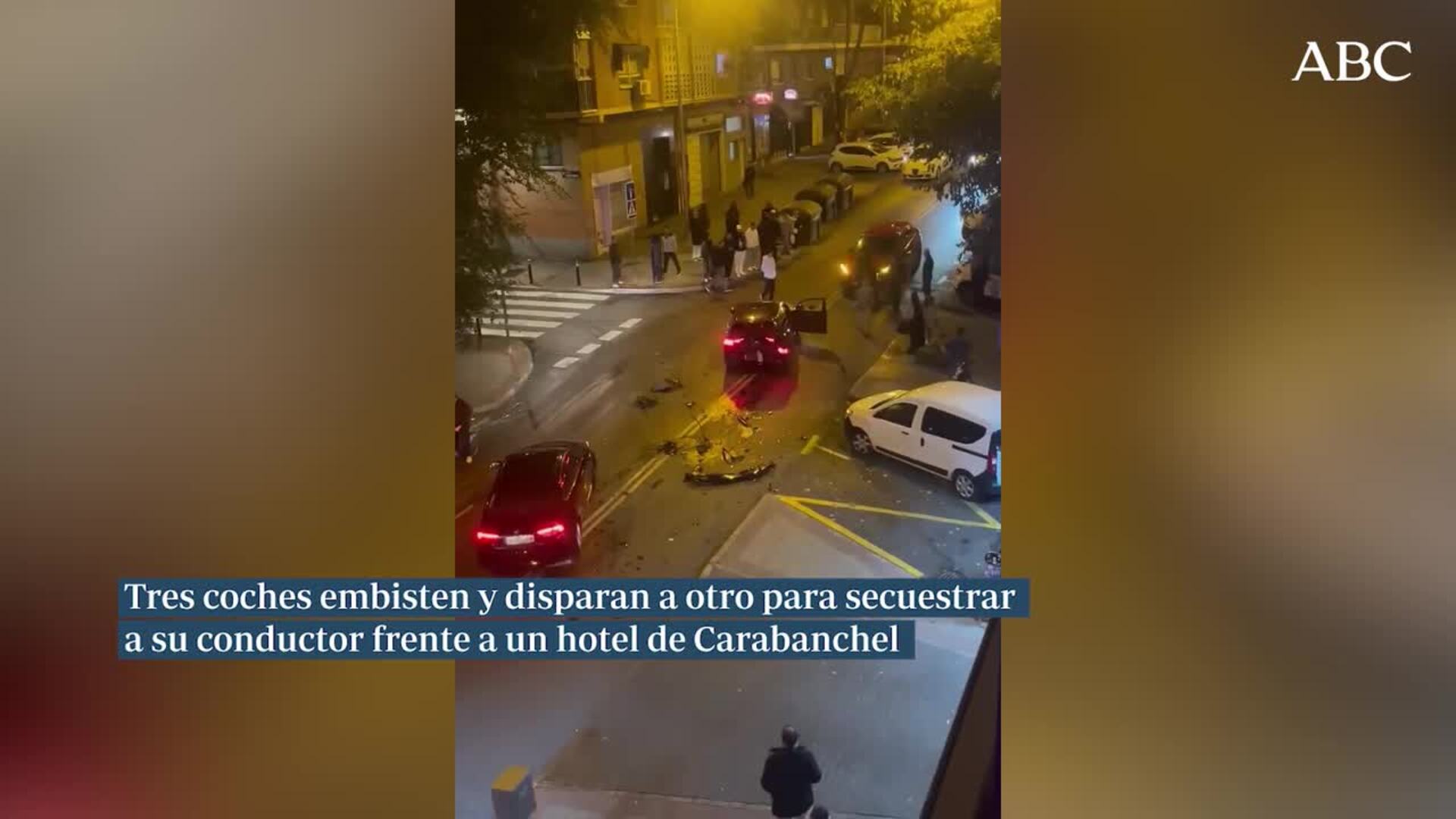 El coche de la víctima.