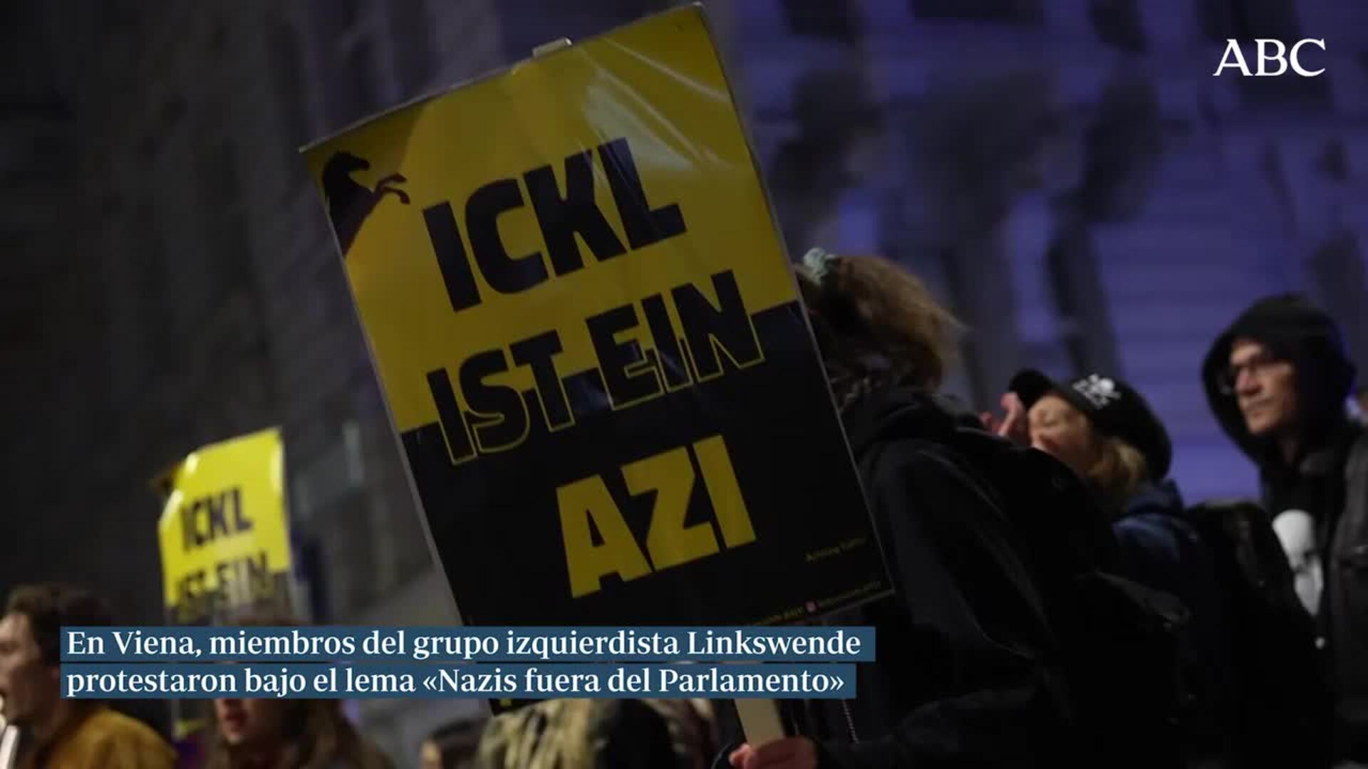El candidato principal del Partido de la Libertad de Austria (FPOE), Herbert Kickl
