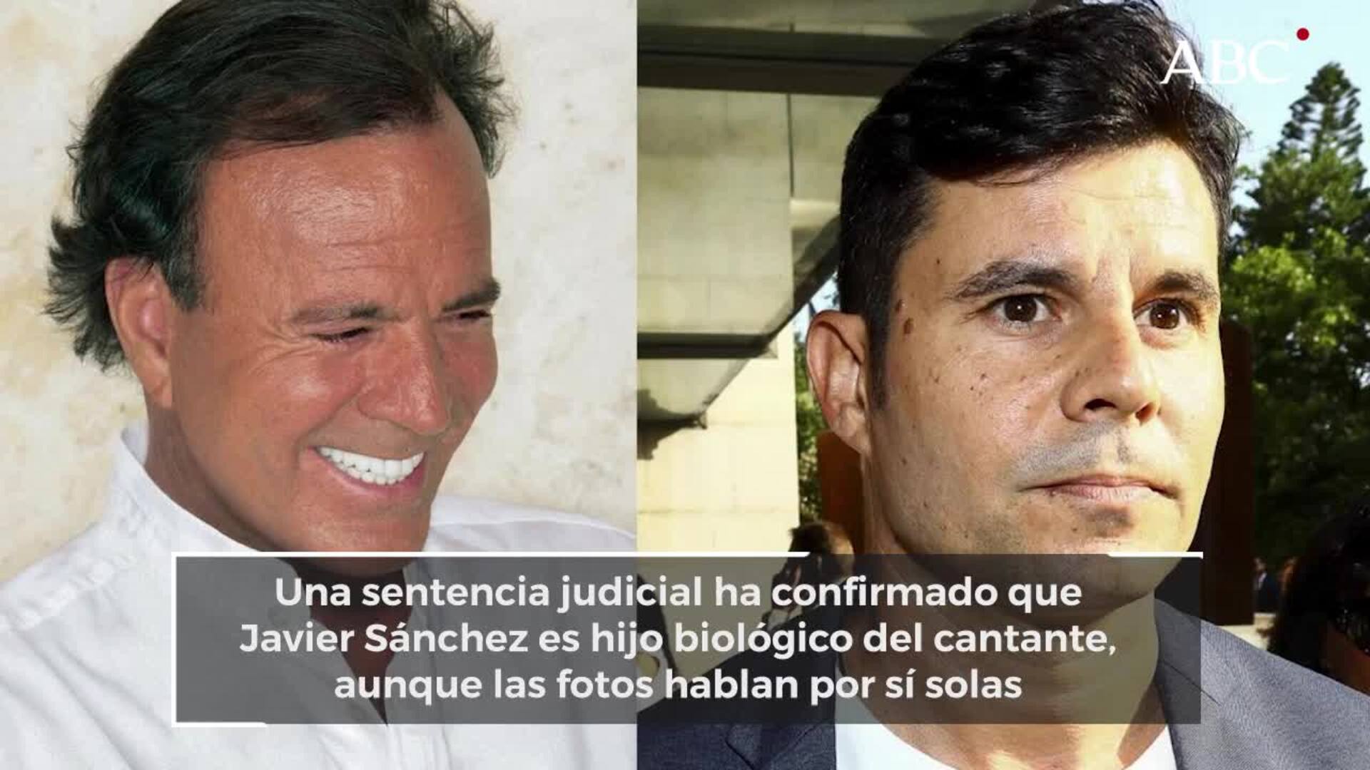 La justicia reconoce a Javier Sánchez Santos como hijo de Julio Iglesias