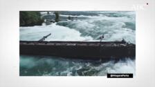 Aparece un barco en las Cataratas del Niágara que desapareció hace más de 100 años