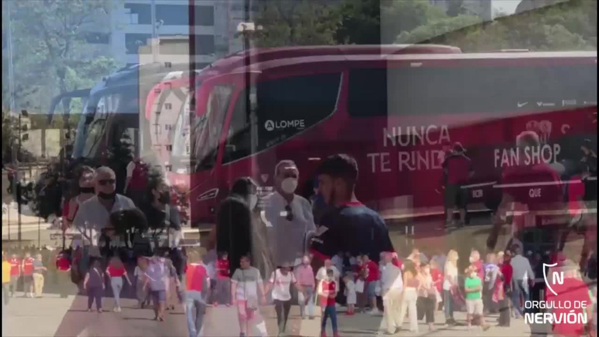 Gran ambiente en Nervión para el Sevilla-Levante