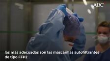 La OMS avisa de que las mascarillas de algodón pueden ser una fuente potencial de infección