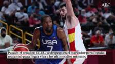 España cae ante EE.UU. y los Gasol se despiden de la selección sin medalla