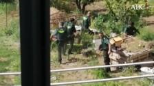 Las imágenes que deja la persecución de la Guardia Civil al «Rambo de Requena»