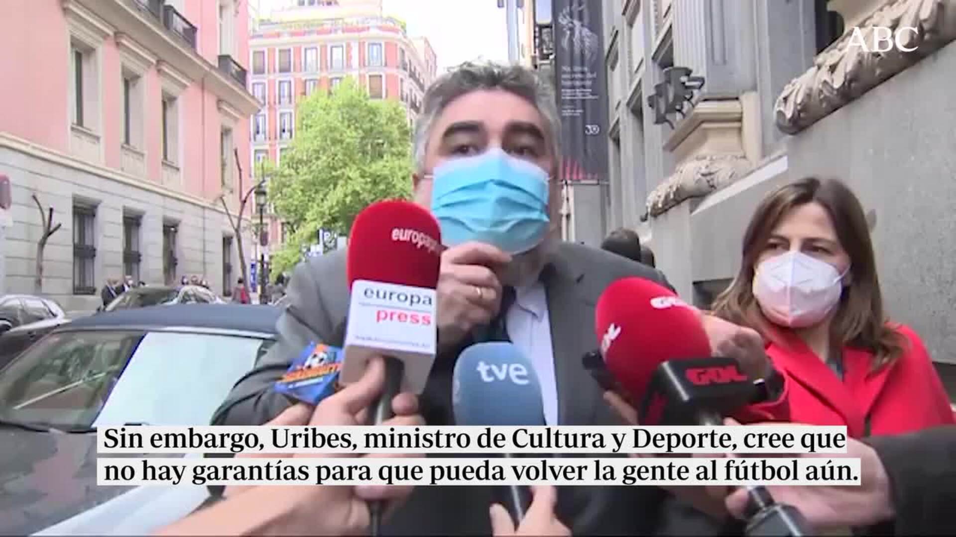 Tebas se enfada con el Gobierno