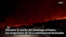 Cenizas, dióxido de azufre y otros gases tóxicos que libera el volcán de La Palma