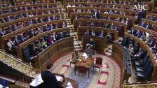 Gritos de «¡ERE, ERE!» en el Congreso en la intervención de Sánchez