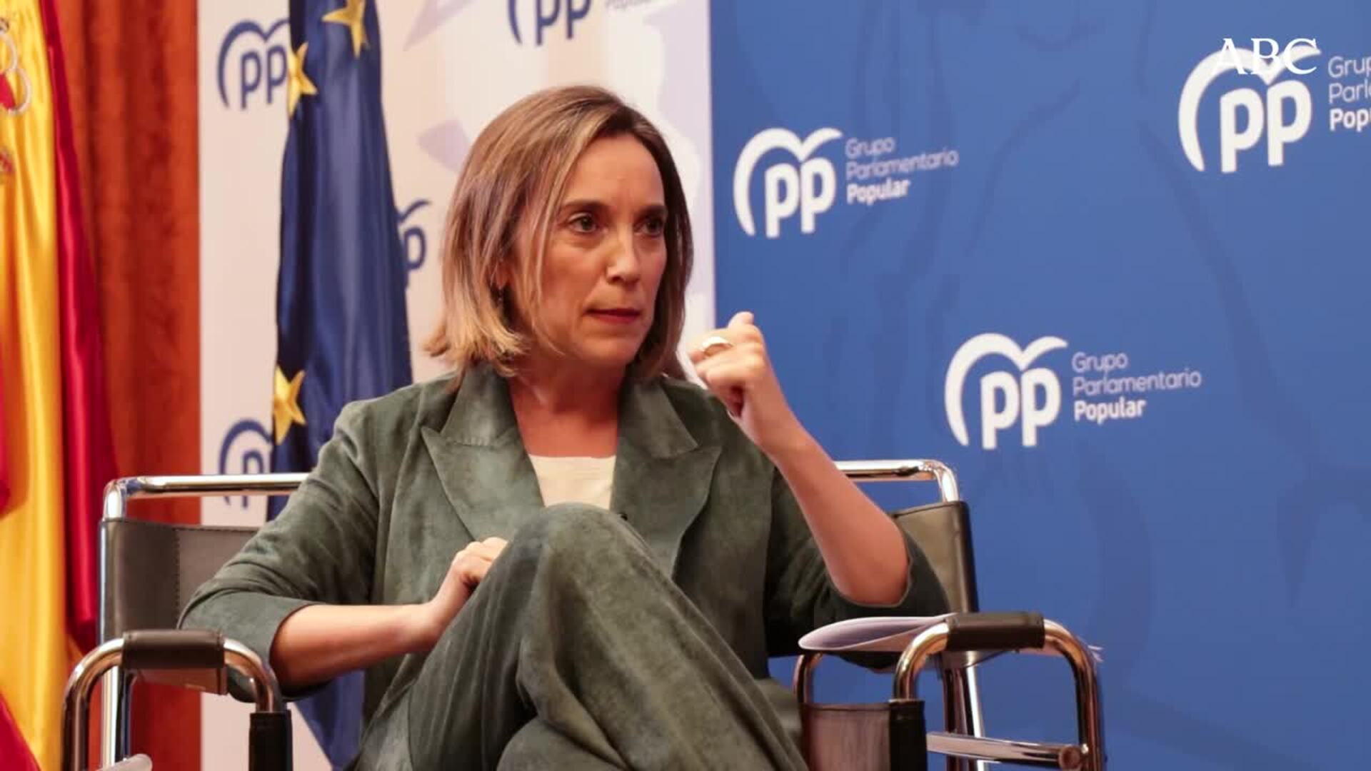 Cuca Gamarra: «El presidente del Gobierno sigue manteniendo a una ministra que ha acusado de prevaricación al Poder Judicial»