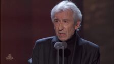 José Sacristán emociona e impresiona con su discurso como Goya de Honor