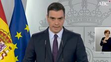 En directo | Pedro Sánchez: «Desde el lunes será obligatorio el uso de mascarillas en el transporte público»