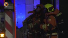 Rescatan a cinco personas en el incendio de una vivienda en Algemesí (Valencia)