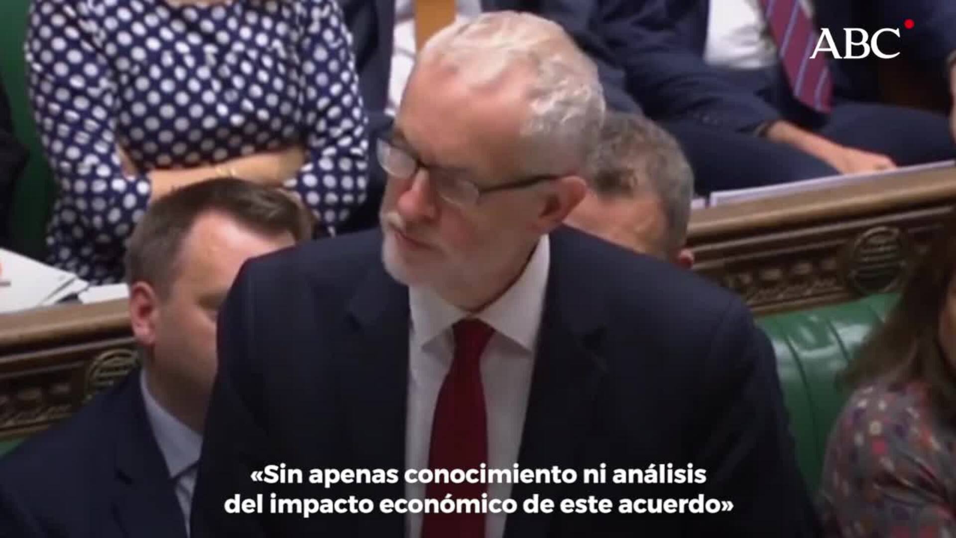 La Cámara de los Comunes rechaza el calendario propuesto por Johnson para la salida de la UE